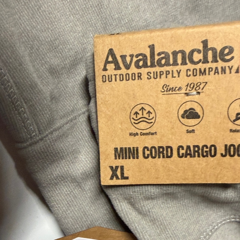 Avalanche Men's Taupe Jogger Pants - Picture 5 of 6